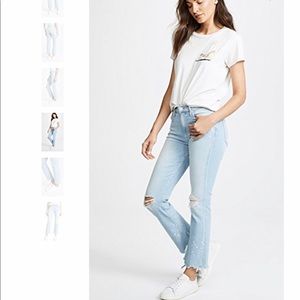 NWT! MOTHER The Dutchie Ankle Jeans